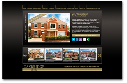 Hertfordshire website design